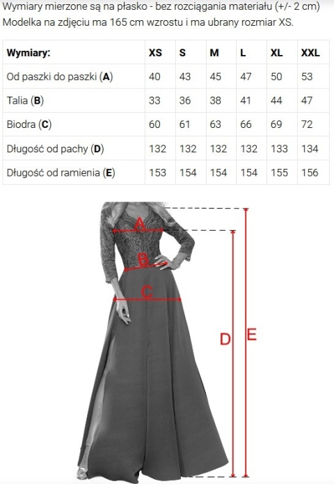 Elegancka wieczorowa suknia maxi z rozcięciem i różami - błękitna